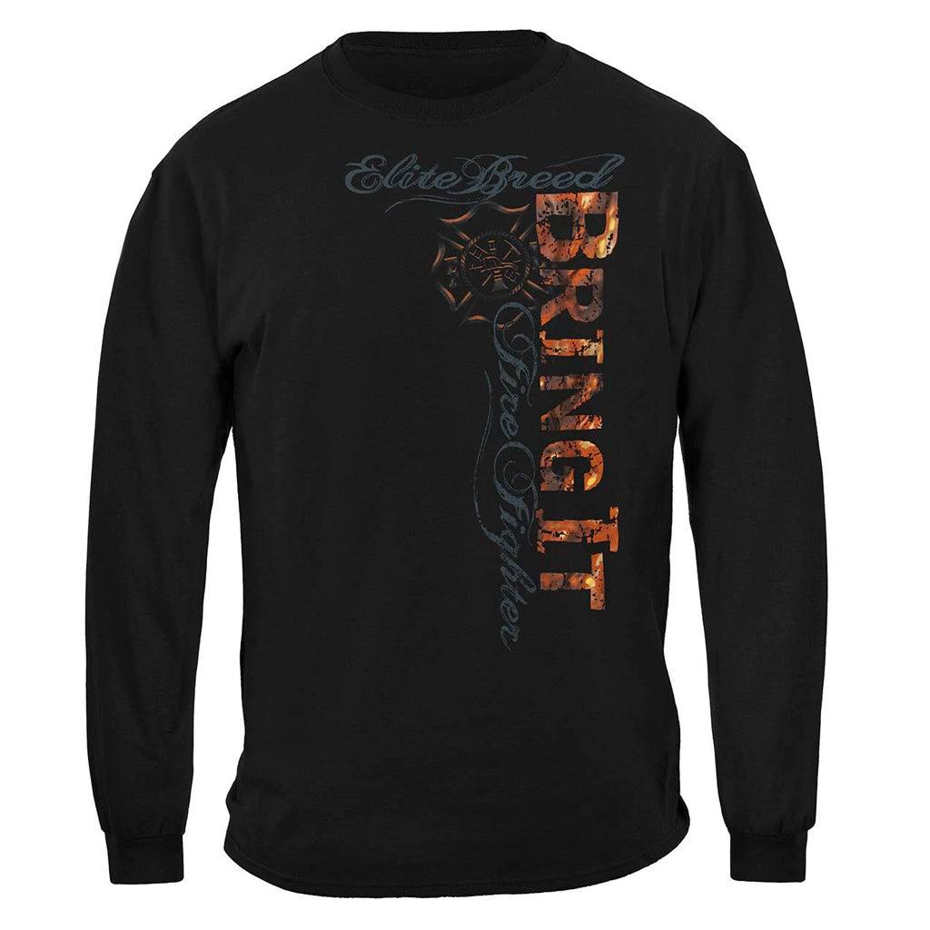 United States Elite Breed Firefighter Bring It Premium Long Sleeve - Military Republic