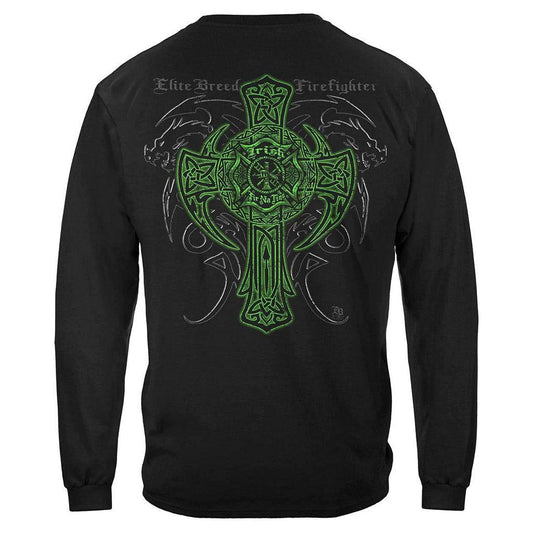 United States Elite Breed Irish Dragon Premium Long Sleeve - Military Republic