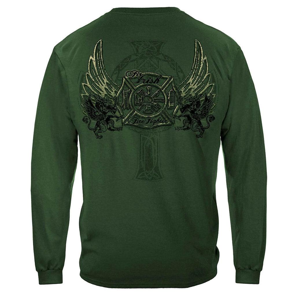 United States Elite Breed Irish Firefighter Premium Hoodie - Military Republic