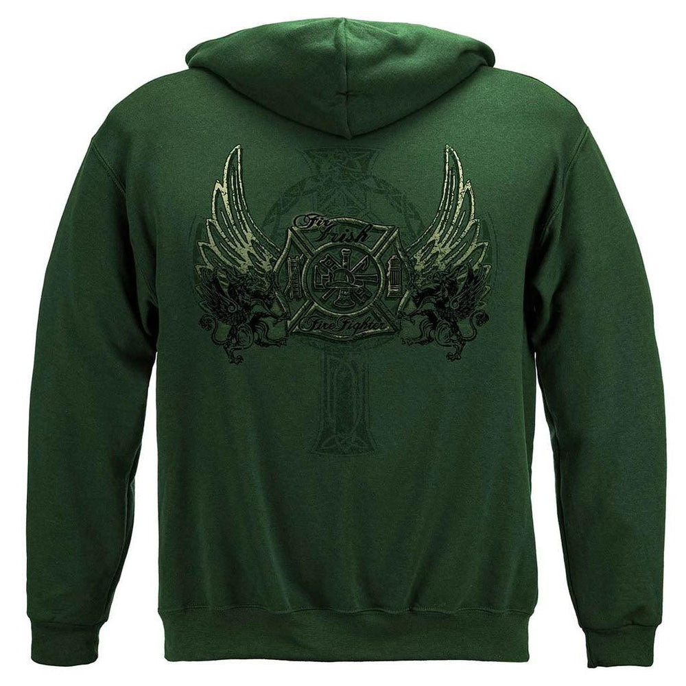 United States Elite Breed Irish Firefighter Premium Hoodie - Military Republic