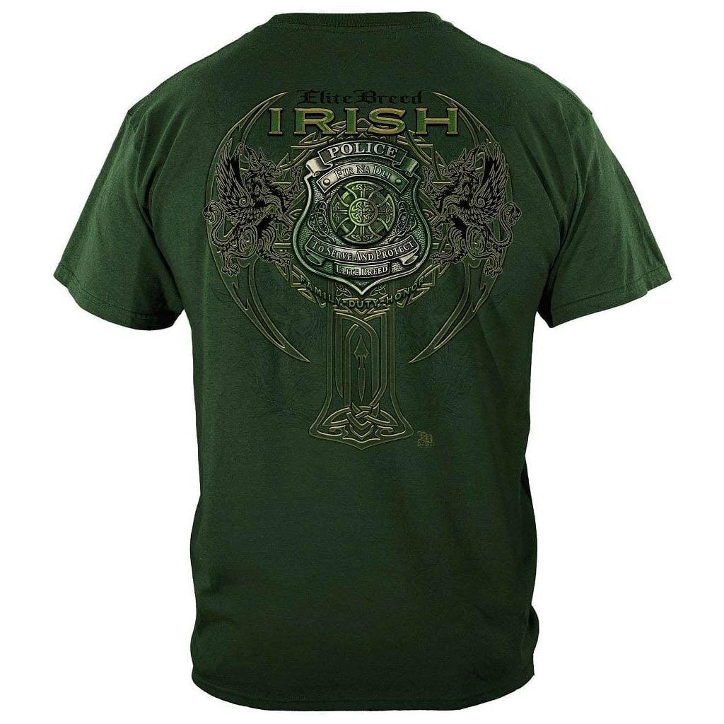 United States Elite Breed Irish Police FIR NA DLI Premium T-Shirt - Military Republic