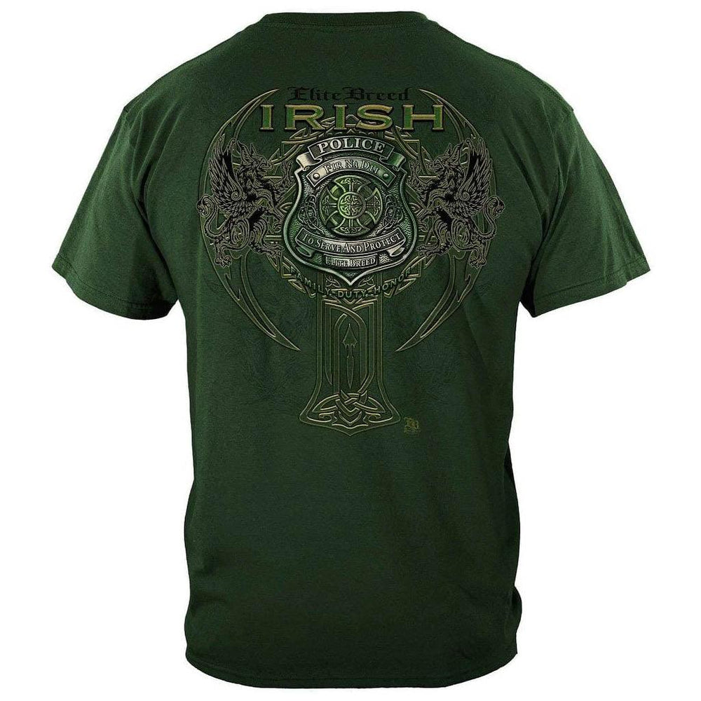 United States Elite Breed Irish Police FIR NA DLI Premium T-Shirt - Military Republic