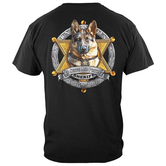 United States Elite Breed K9 Sheriff Premium T-Shirt - Military Republic