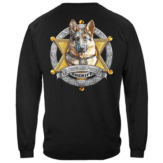 United States Elite Breed K9 Sheriff Premium Long Sleeve - Military Republic