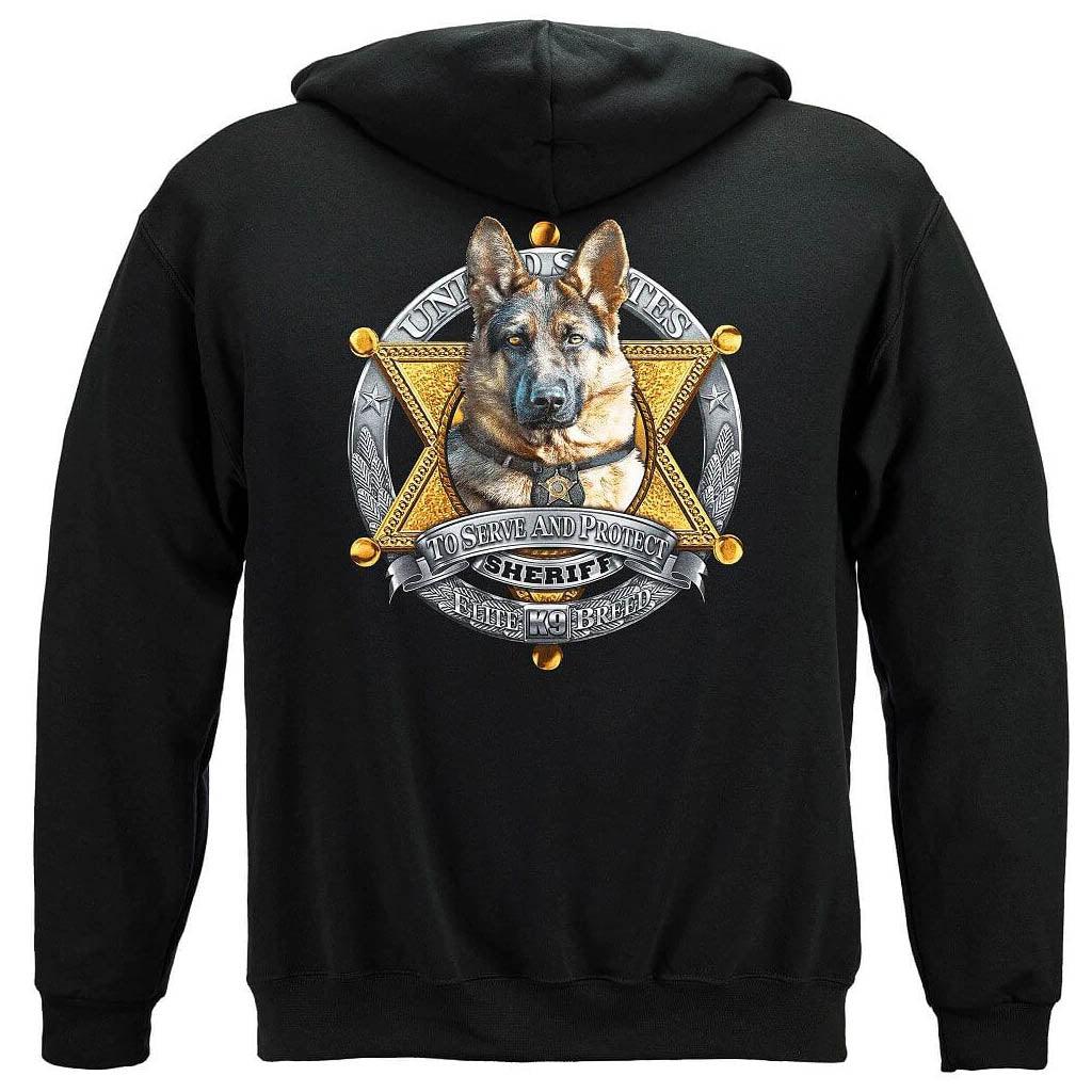 United States Elite Breed K9 Sheriff Premium Long Sleeve - Military Republic