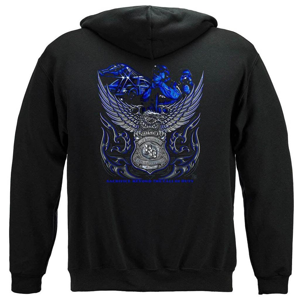 United States Elite Breed Law Enforcement Eagle Premium Hoodie - Military Republic