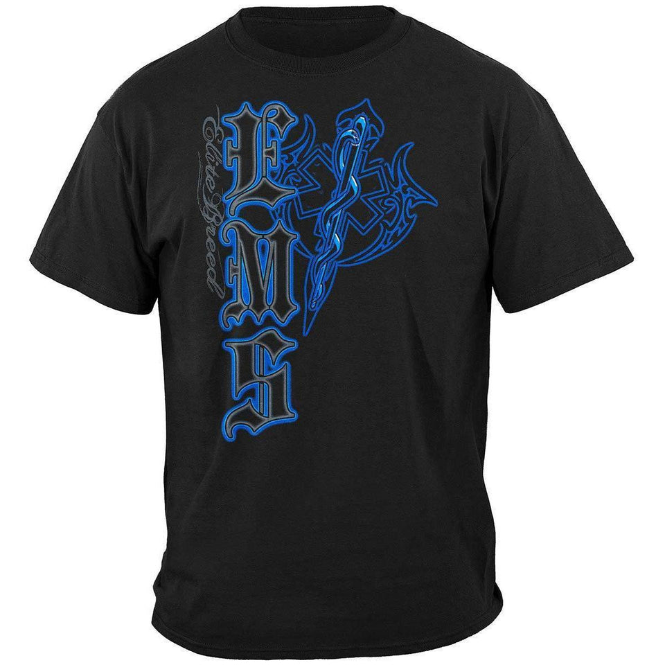 Elite Breed Star Of Life Premium Long Sleeve - Military Republic