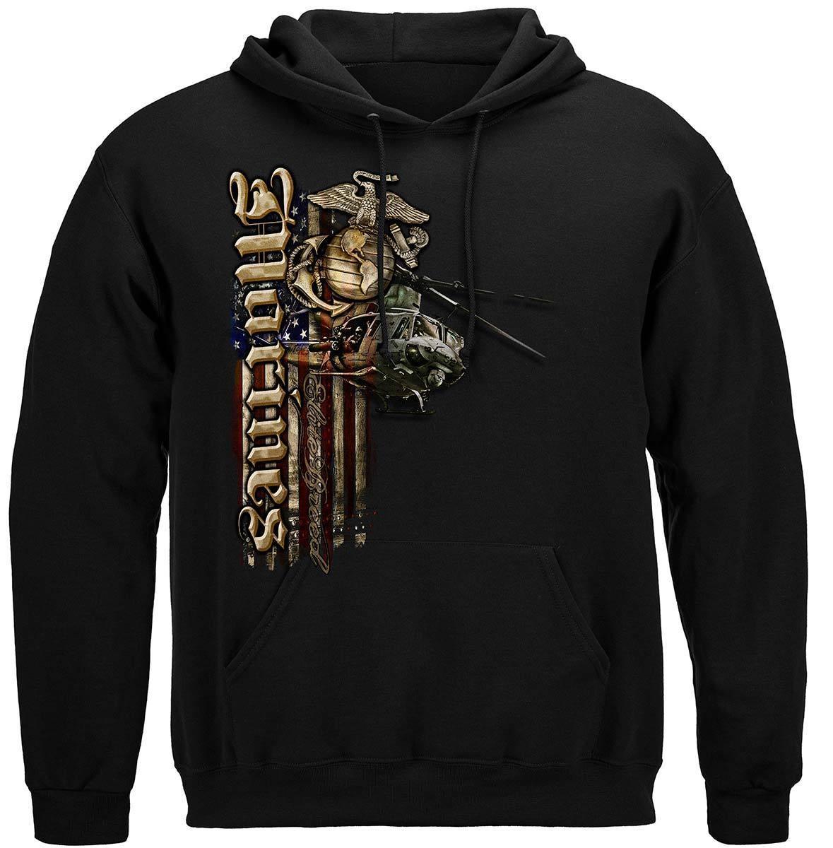 Elite Breed USMC Aerial Assault Hoodie - Military Republic