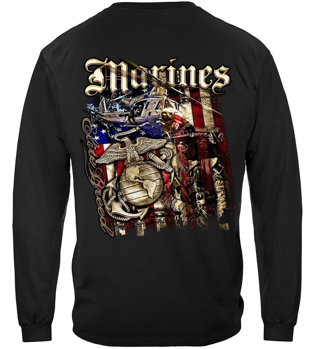 Elite Breed USMC Aerial Assault Hoodie - Military Republic