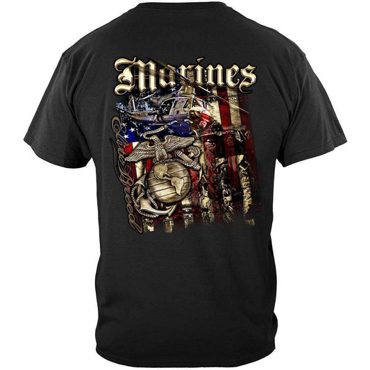 Elite Breed USMC Aerial Assault T-Shirt - Military Republic