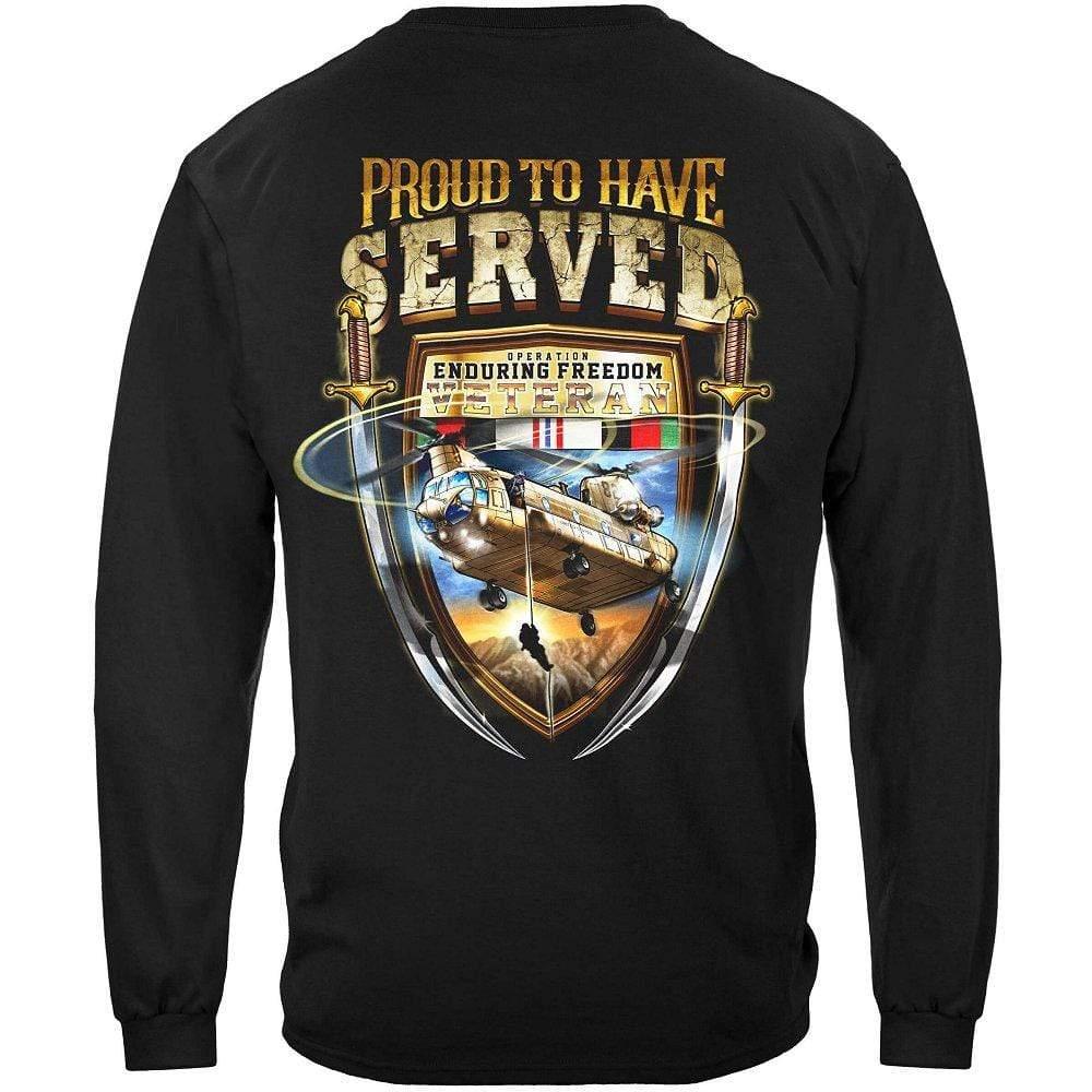 Enduring Freedom Veteran Long Sleeve - Military Republic