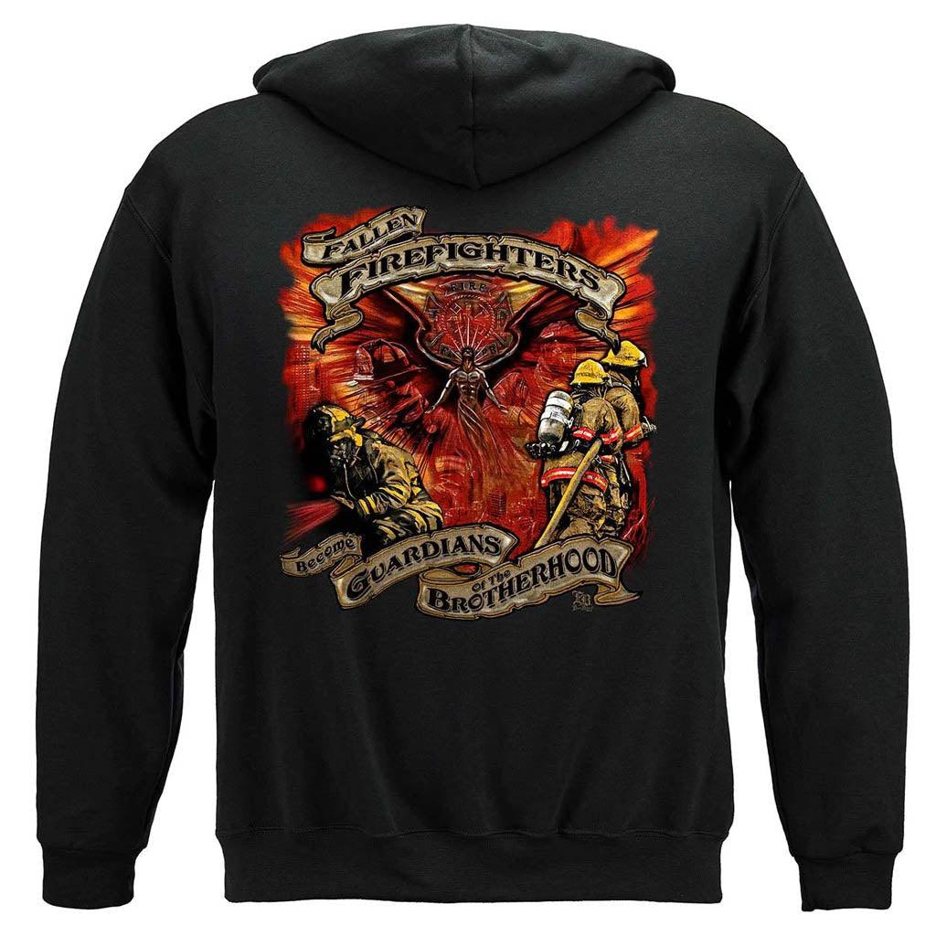 United States Fallen Firefighters Guardians T-Shirt Premium Hoodie - Military Republic