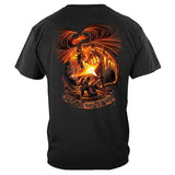 United States Fear No Evil Dragon Premium T-Shirt - Military Republic