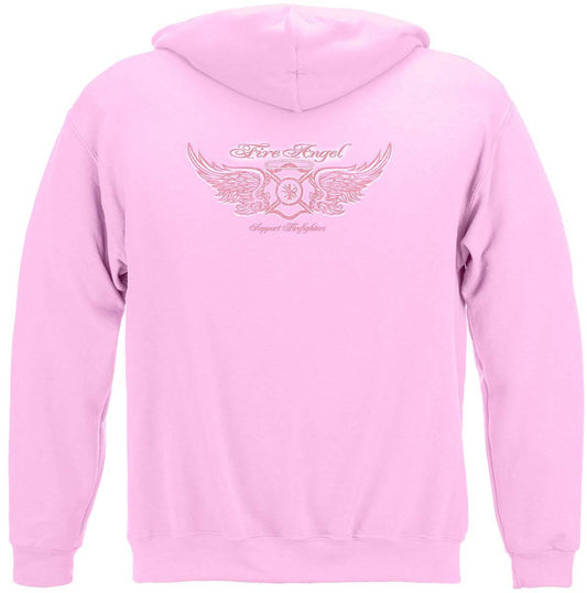 Fire Angel Pink Elite Breed Firefighters Hoodie - Military Republic