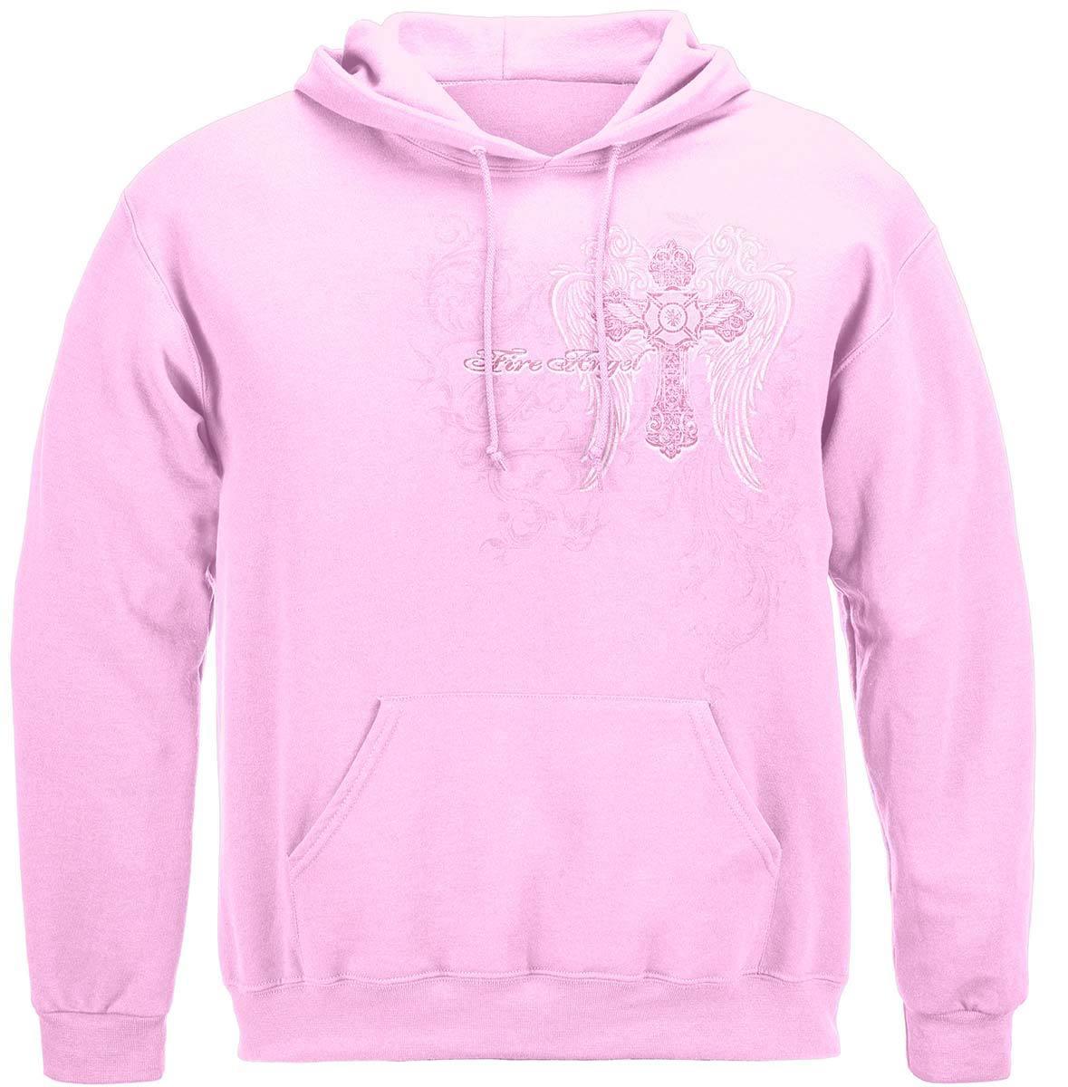 Fire Angel Pink Elite Breed Firefighters Hoodie - Military Republic