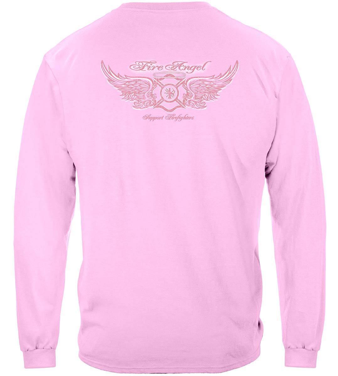 Fire Angel Pink Elite Breed Firefighters Hoodie - Military Republic