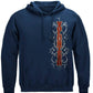 Fire Dept Faded Plank Hoodie - Military Republic