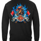 Fire Dog First In Last Out Firefighter Hoodie - Military Republic