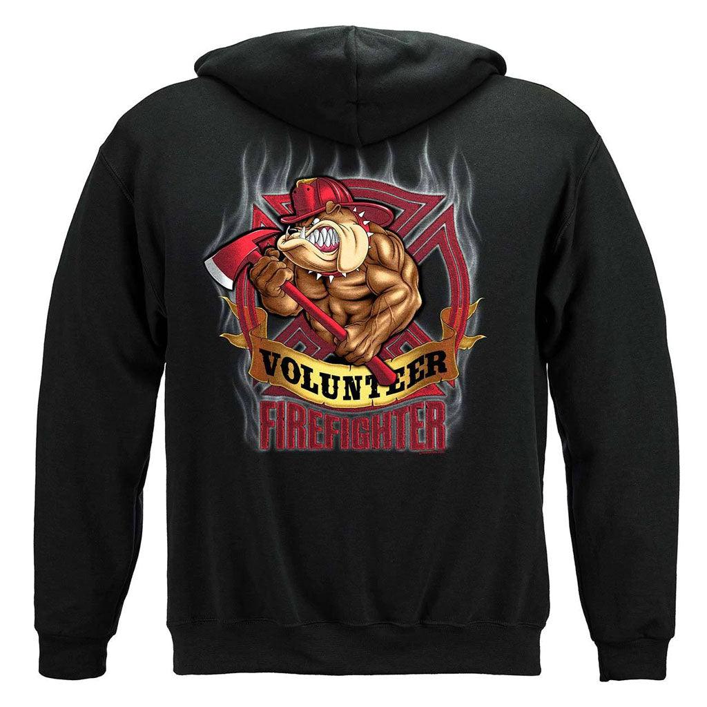 United States Fire Dog Volunteer Premium Long Sleeve - Military Republic