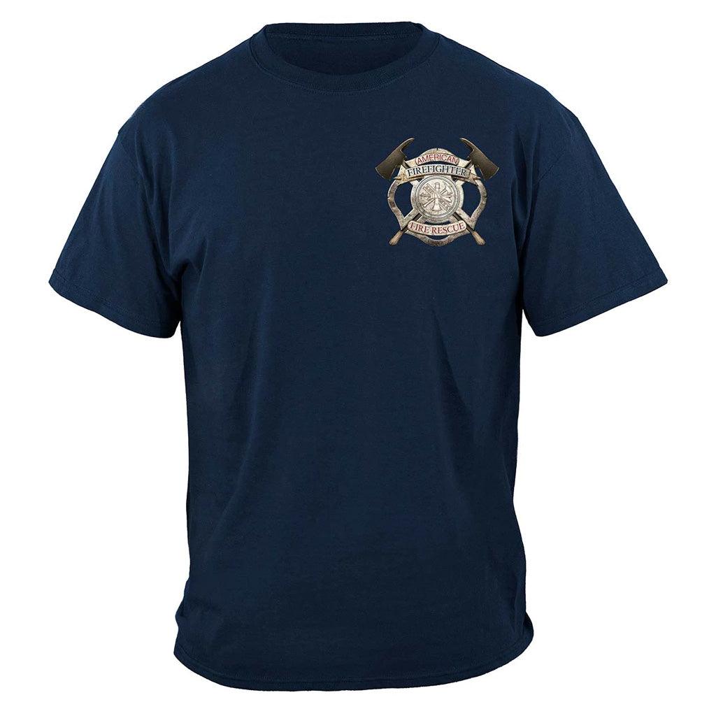 United States Firefighter American Made Premium Long Sleeve - Military Republic