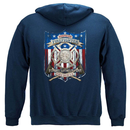 United States Firefighter American Made Premium Hoodie - Military Republic