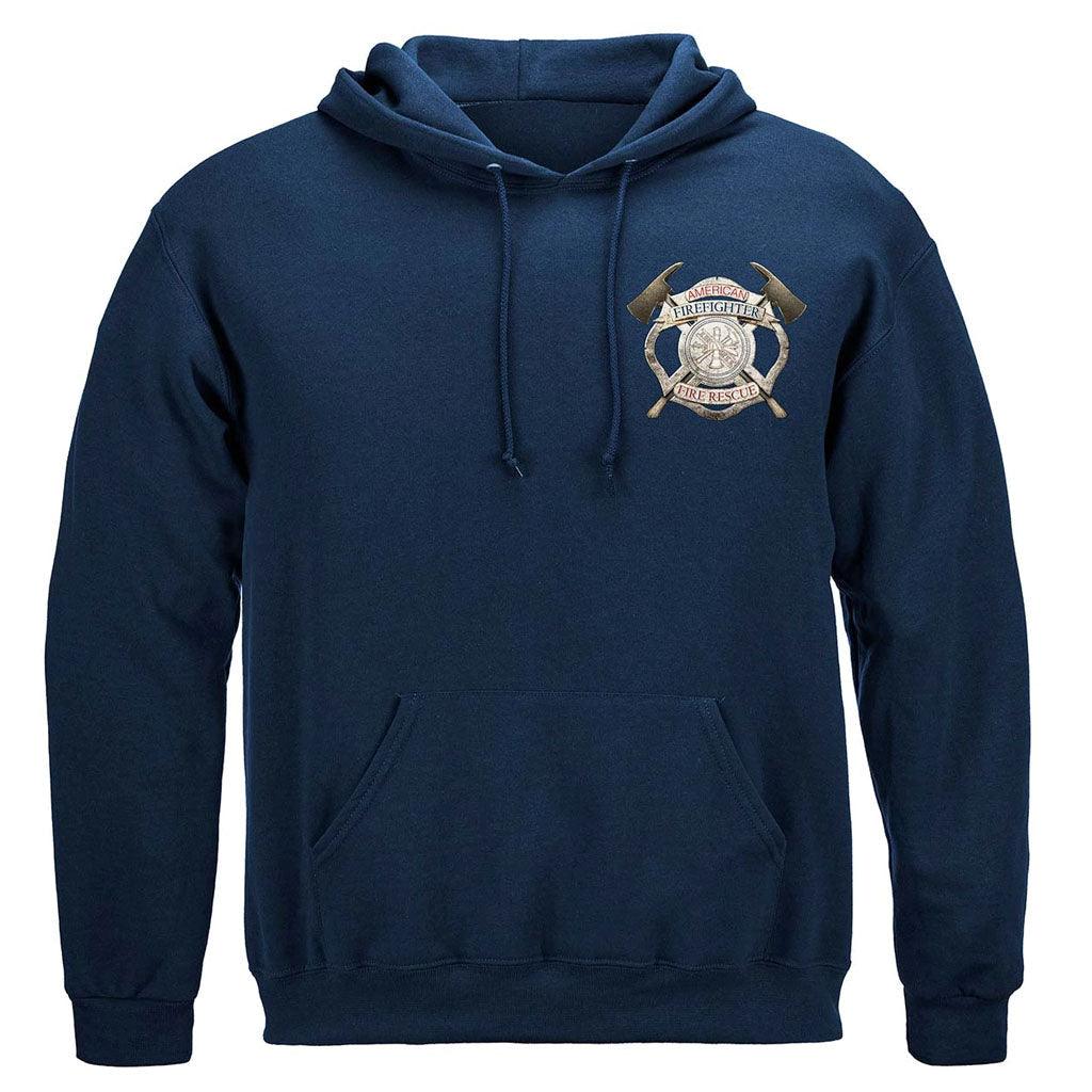 United States Firefighter American Made Premium Hoodie - Military Republic