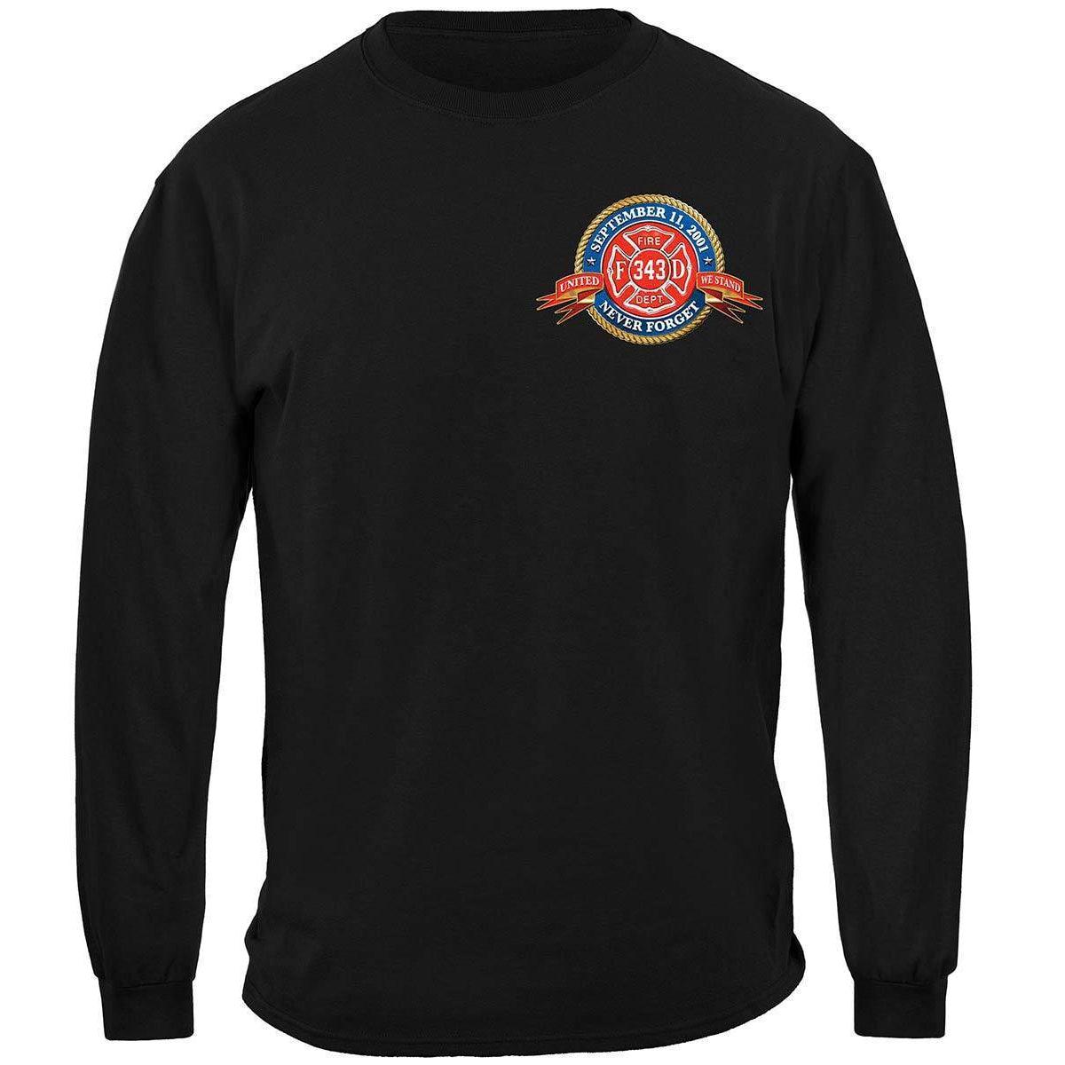 Firefighter Badge of Honor Hoodie - Military Republic