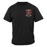 United States Firefighter Biker Cross Bones Premium T-Shirt - Military Republic