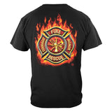 United States Firefighter Classic Fire Maltese Premium Long Sleeve - Military Republic