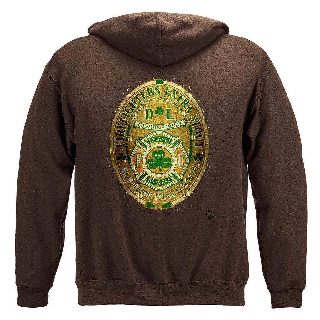 United States Firefighter DL Ireland's Irish Bravest Premium T-Shirt - Military Republic