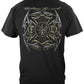 Firefighter Elite Breed Black Silver Foil Hoodie - Military Republic