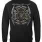 Firefighter Elite Breed Black Silver Foil Hoodie - Military Republic