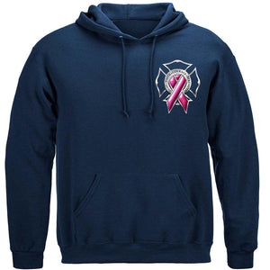 Firefighter Fight for a Cure Cancer Awareness Hoodie - Military Republic