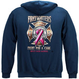 Firefighter Fight for a Cure Cancer Awareness Long Sleeve - Military Republic