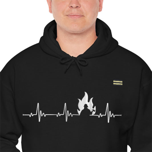 Firefighter Heartbeat is Different Hoodie