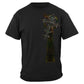United States Firefighter Irish Celtic Cross Green Foil Premium Hoodie - Military Republic