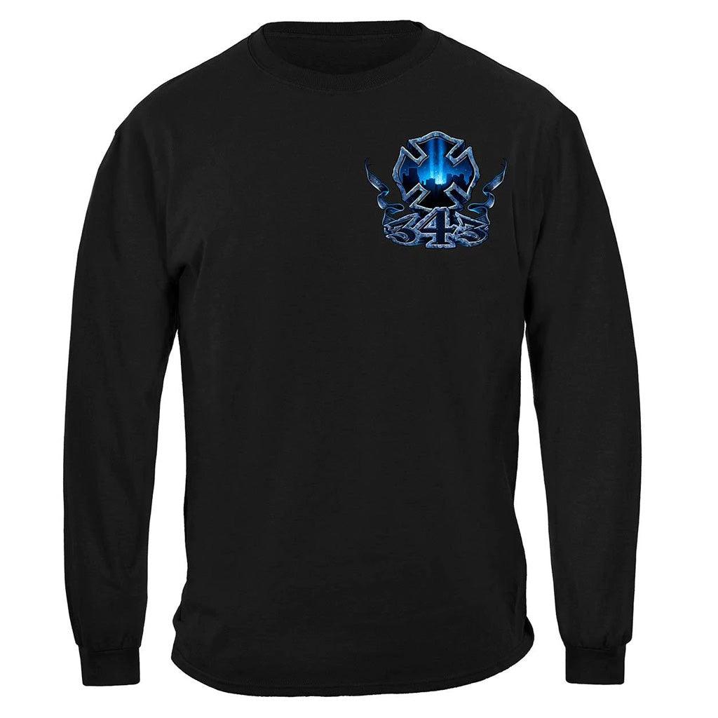 United States Firefighter Never Forget Brotherhood Premium Long Sleeve - Military Republic