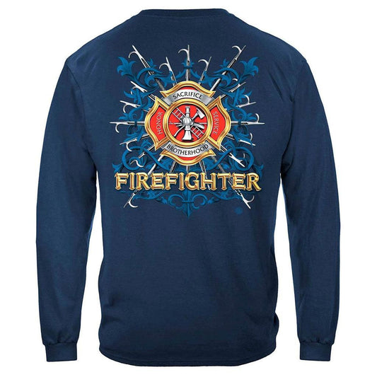 United States Firefighter Pikes Premium Long Sleeve - Military Republic