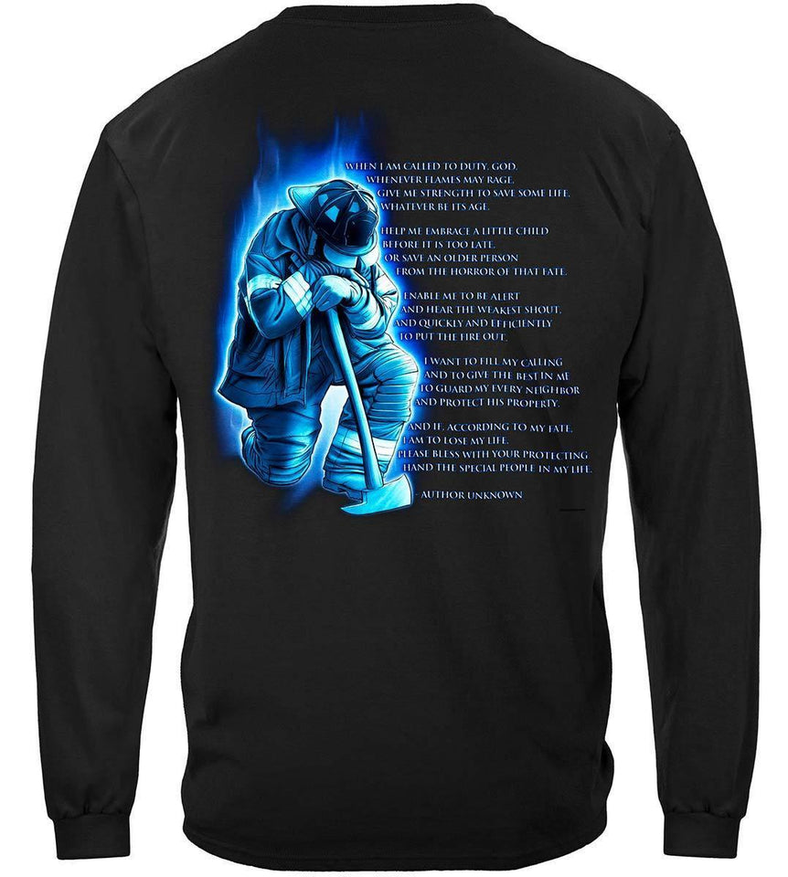 Firefighter Prayer Hoodie - Military Republic