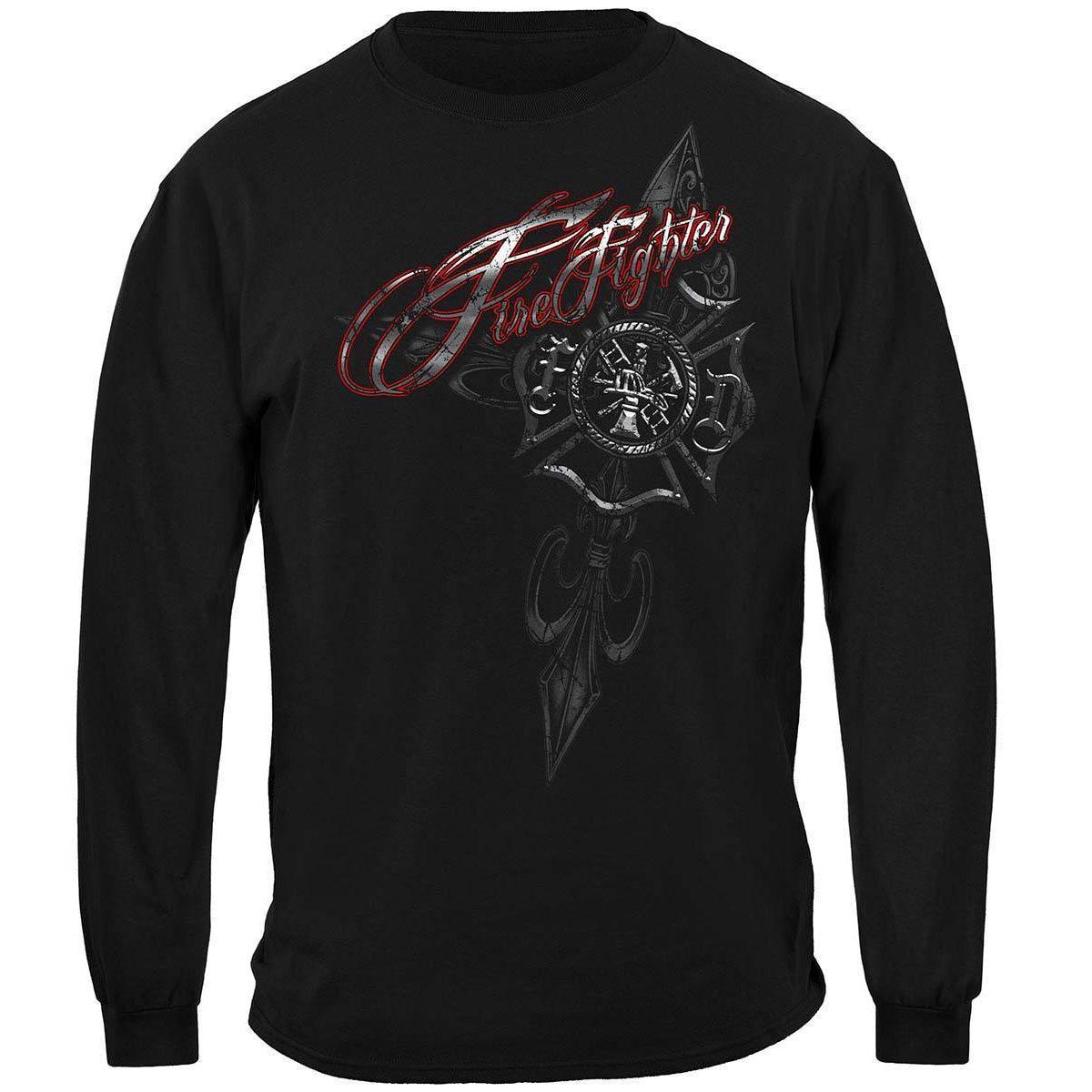 Firefighter Red Foil Long Sleeve - Military Republic