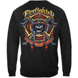 Firefighter Skull T-Shirt - Military Republic