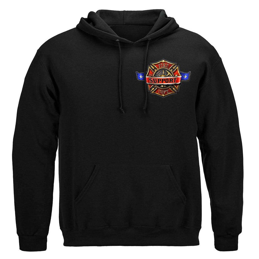 United States Firefighter Support Premium Hoodie - Military Republic