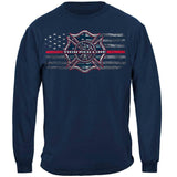 Firefighter Thin Red Line T-Shirt - Military Republic