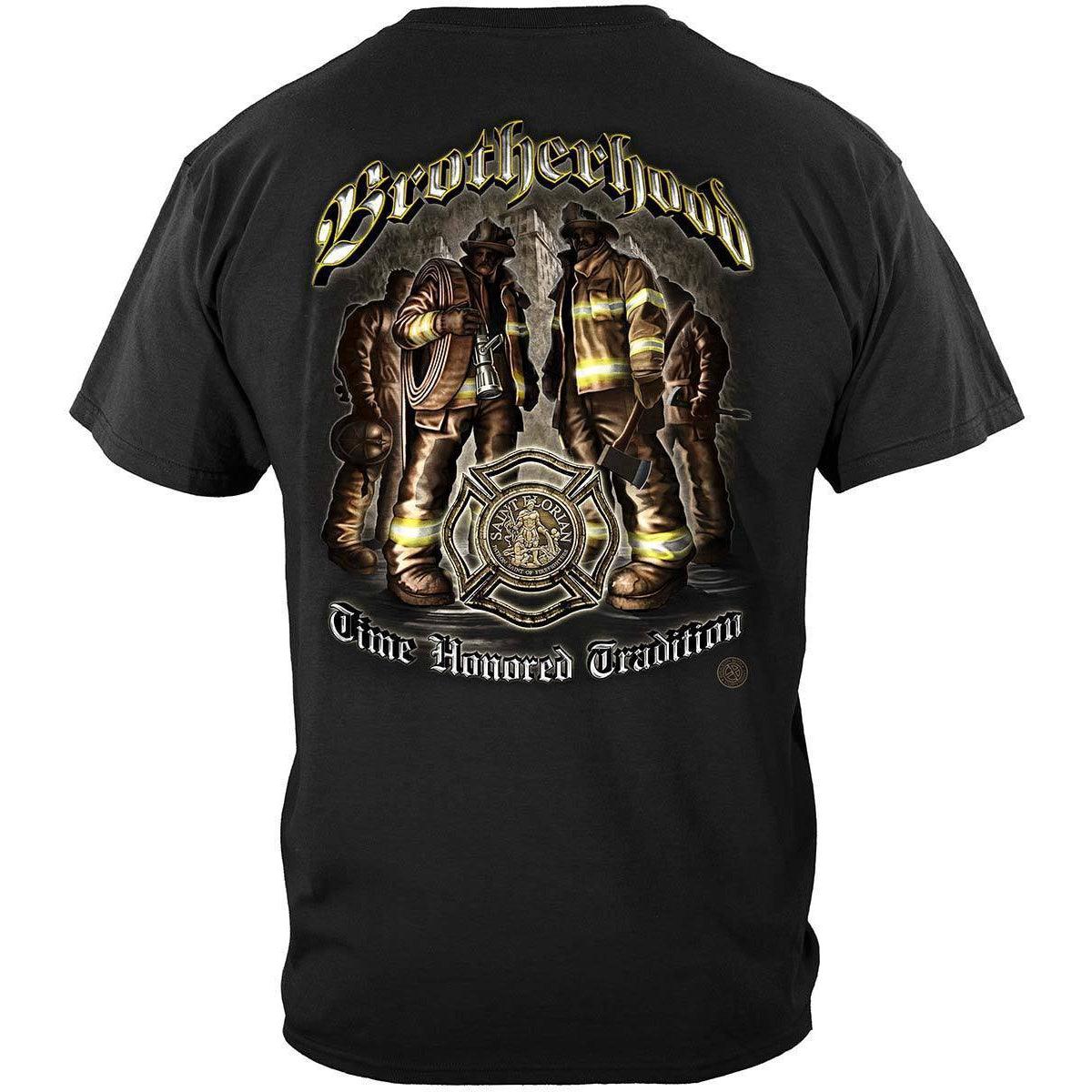 Firefighter Time Honor Tradition Premium T-shirt - Military Republic