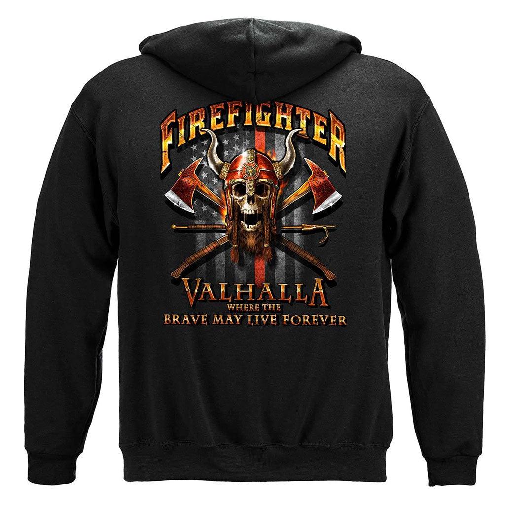 United States Firefighter Viking Premium T-Shirt - Military Republic