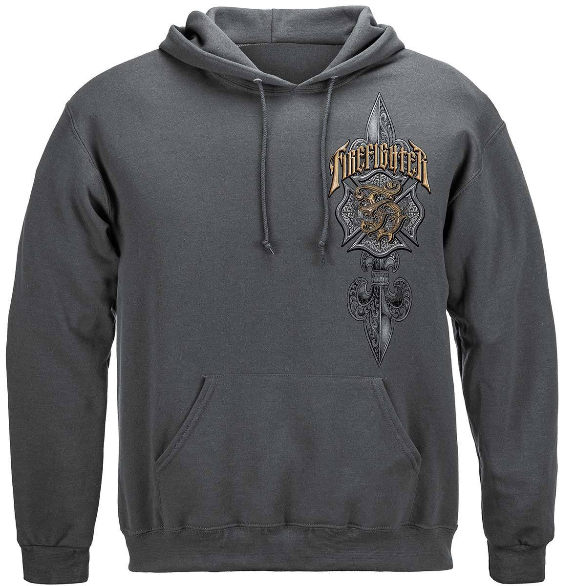 Firefighter Vintage Hoodie - Military Republic