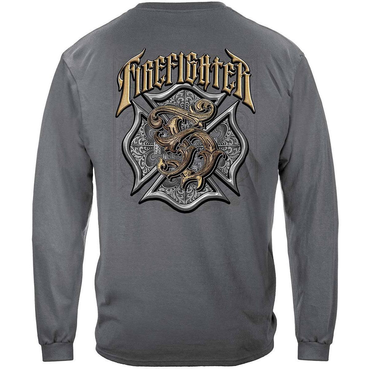Firefighter Vintage Long Sleeve - Military Republic
