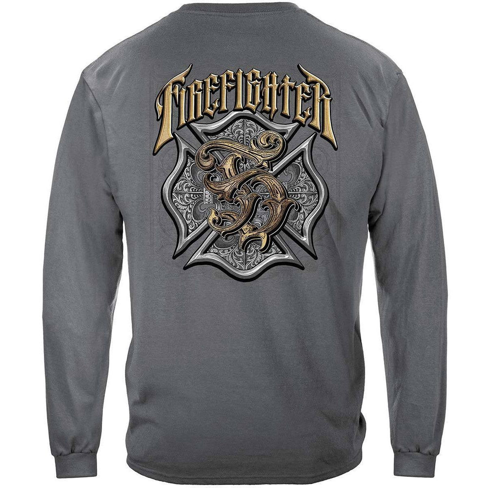 Firefighter Vintage Long Sleeve - Military Republic