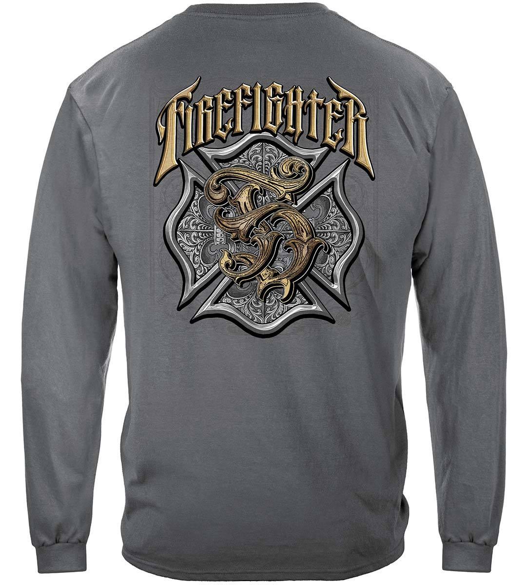 Firefighter Vintage Hoodie - Military Republic