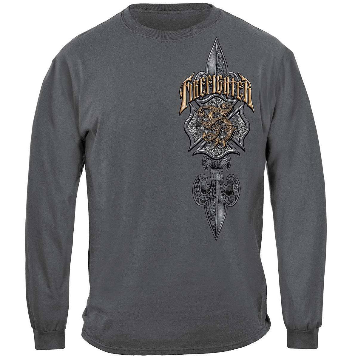 Firefighter Vintage Long Sleeve - Military Republic